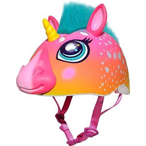 Raskullz unicorn bicycle helmet gift | Unicorn bike, Kids bike helmet, Kids bike