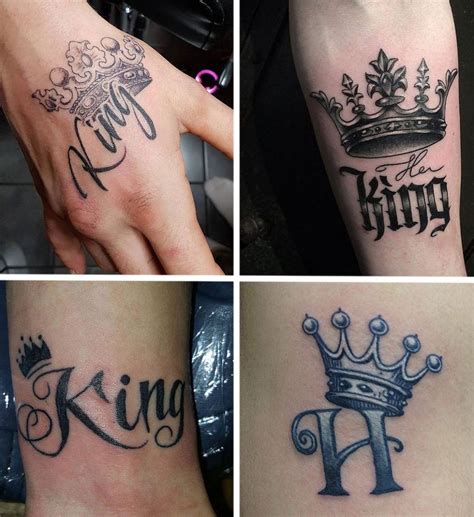 Crown Letter U Tattoo Designs