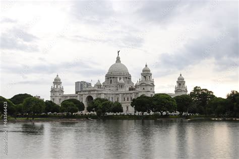 Victoria memorial palace in Kolkata Stock Photo | Adobe Stock