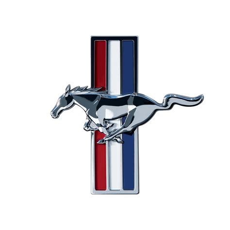 Ford Mustang Logo Tricolore transparent PNG - StickPNG