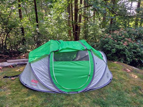 Coleman 4-Person Pop-Up Tent Gear Review - Travelffeine