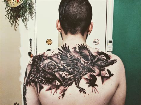 Murder Of Crows Tattoo