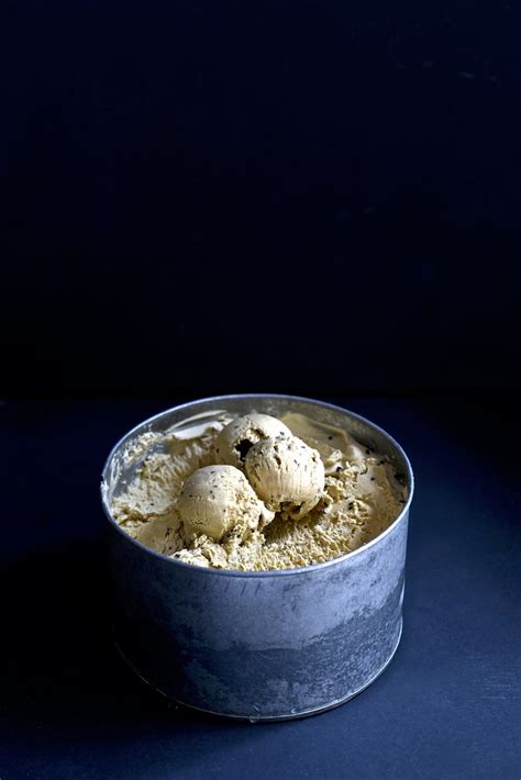 Sesame and liquorice ice cream | Bibbyskitchen recipes