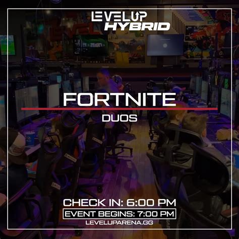 KC FORTNITE DUOS ~ $100 — LEVELUP Arena