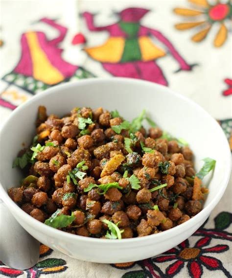 Dry Kala Chana Recipe, Punjabi Dry Kala Chana (Sukhe Chane Sabzi) - WeRecipes