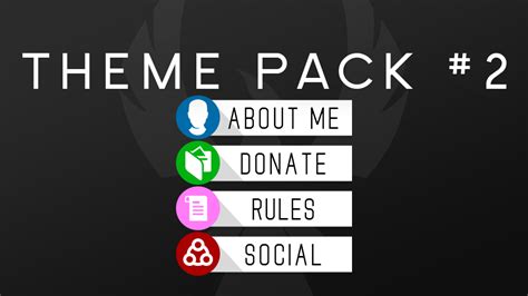 Free Twitch Panels Template | Card Template