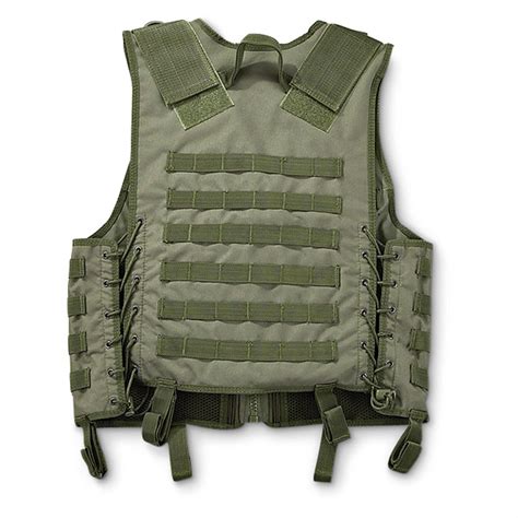 Military-style M.O.L.L.E. Tactical Vest - 152652, Vests at Sportsman's ...