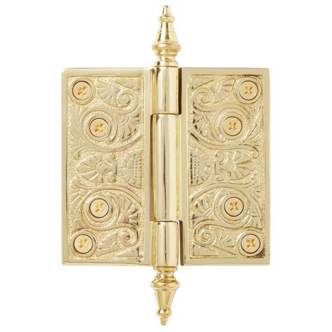 Art Deco Solid Brass Door Hinge | Signature Hardware