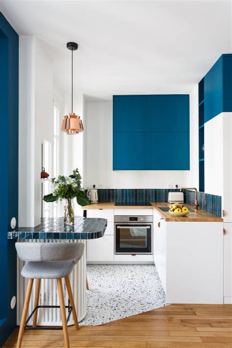 34+ Blue and White Kitchen Cabinets ( TIMELESS & STYLISH ) - Cabinets