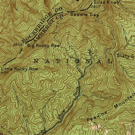 Buena Vista, VA (1940, 62500-Scale) Map by United States Geological ...