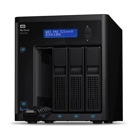 WD My Cloud Expert Series EX4100 Cloud | Network 4 Bay NAS Storage ...