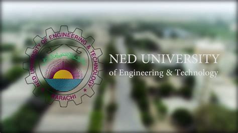 NED UNIVERSITY VIDEOGRAPHIC TOUR - YouTube