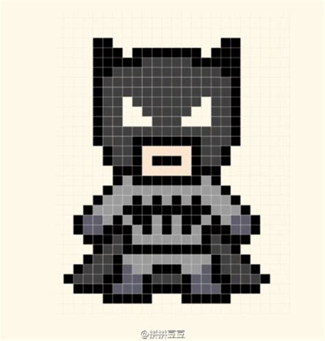 Dessin Pixel Batman Les Dessins Et Coloriage | Images and Photos finder