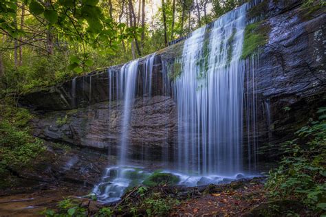 waterfall, rock, grass Wallpaper, HD Nature 4K Wallpapers, Images and ...