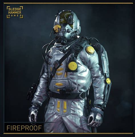 Fireproof Gear Set, Roderick Weise | Futuristic armour, Futuristic character design, Armor ...