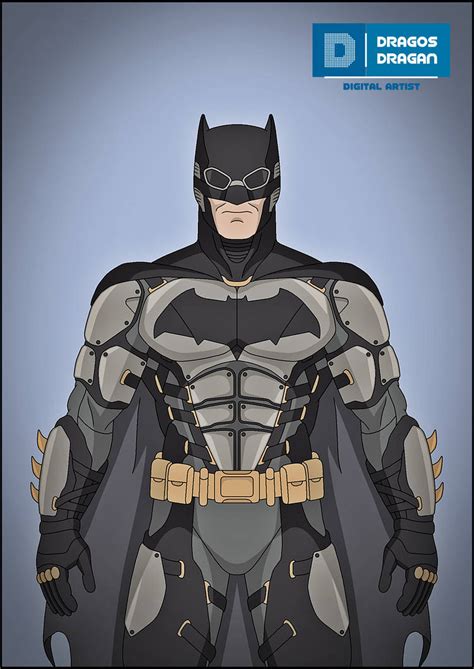 Batman - Tactical Suit (Justice League - 2017) by DraganD on DeviantArt