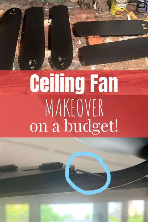 How to update an old outdated ceiling fan on a budget with paint Diy Ceiling Paint, Ceiling Fan ...