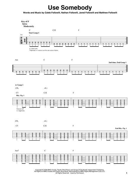 Kings of leon use somebody acoustic chords - naxresydney