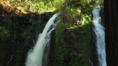 Meditation Concept Stunning Scenery Relaxing Waterfall Stock Footage ...