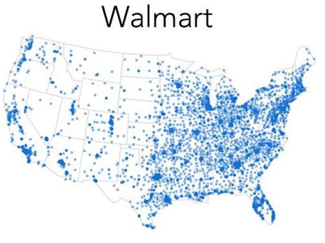 Walmart Global Locations Map