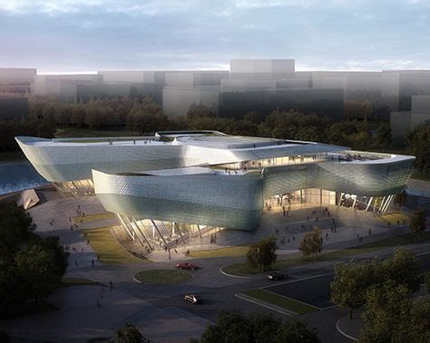 playze + schmidhuber use chinese ribbon dance for exhibition center design Danish Architecture ...