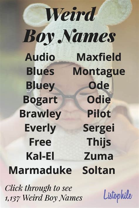 Weird Baby Names