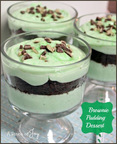 Brownie Pudding Dessert - A Pinch of Joy