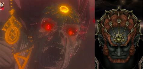 [BotW 2] I put a pic of Ganondorf next to the BotW skeleton. I guess it ...