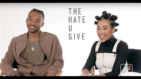 The Hate U Give: Stars Amandla Stenberg, Algee Smith at 2018 Toronto Film Festival ...