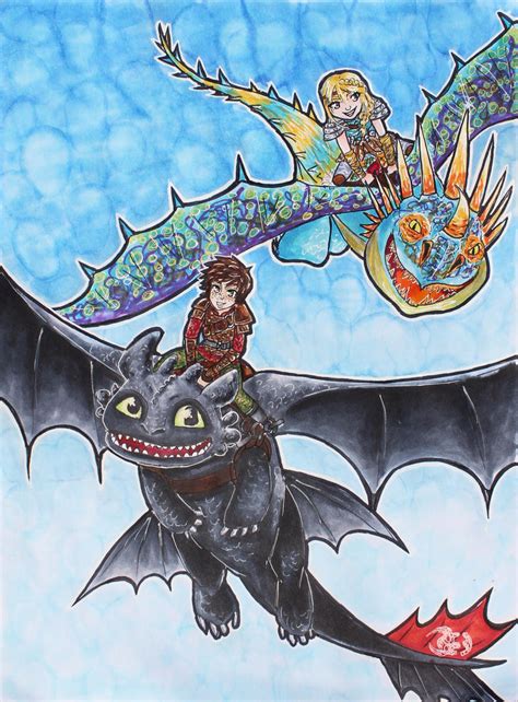 HTTYD - Race to the Edge! by SpazztasticFanGirl on DeviantArt