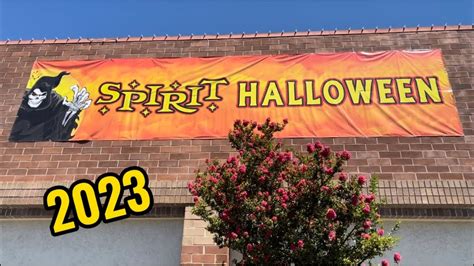 Spirit Halloween Store WALKTHROUGH 2023 - YouTube