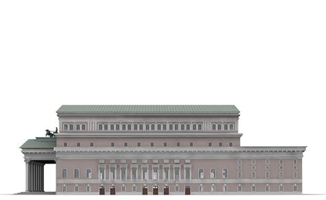 Download Bolshoi, Theatre, Moscow. Royalty-Free Stock Illustration ...