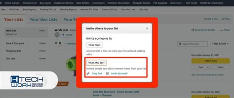 How To Share Amazon Wish List: Easy Method