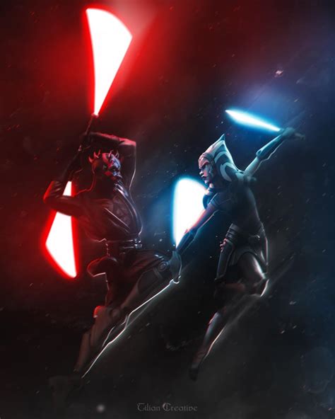 Maul vs Ahsoka Fan Art : r/StarWars