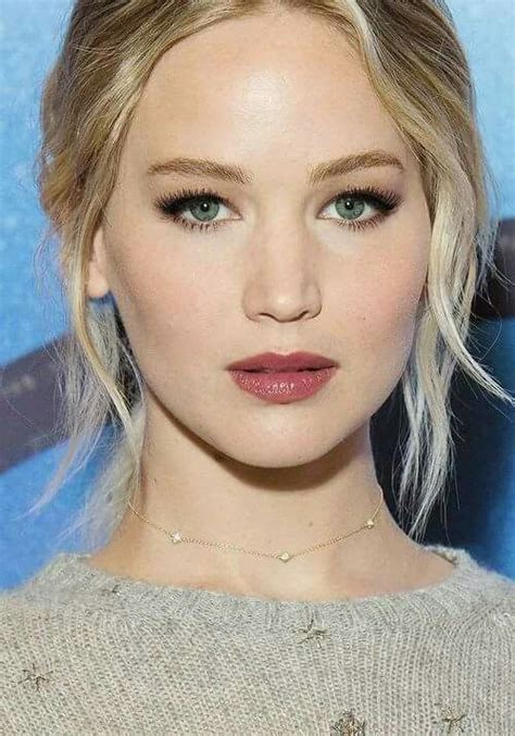 Jennifer Lawrence Jennifer Lawrence Makeup, Jennifer Lawrence Blonde ...