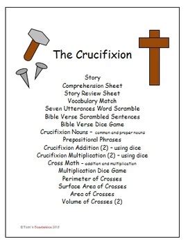 The Crucifixion by Terri's Teachables | TPT