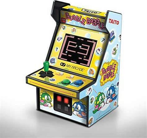 My Arcade Micro Player Mini Arcade Machine: Bubble Bobble Video Game, Fully Play | eBay