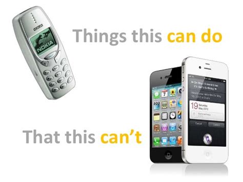 Nokia 3310 Vs Iphone