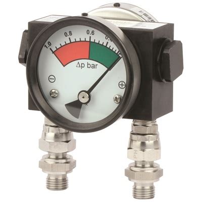 Magnetic Differential Manometer 200bar MDH200 - National Filters - National Filters