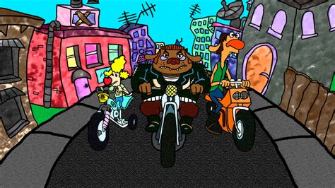 Greaser Dogs: Ride in the Nearburg's streets by PoetAngelina on DeviantArt