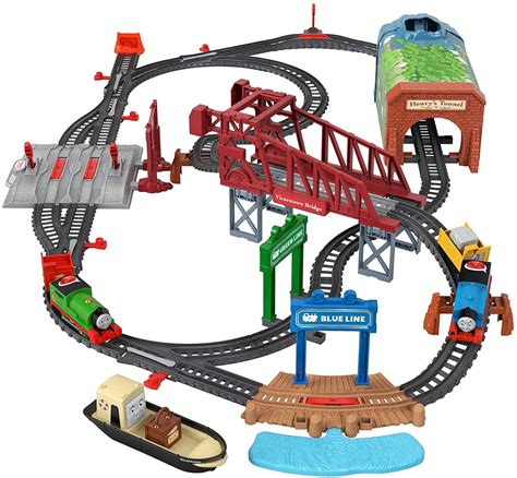 Buy Thomas & Friends Talking Thomas & Percy Train Set, Motorized Train ...