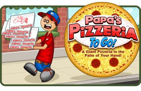 Play Papa’s Pizzeria To Go! « Games « Flipline Studios Blog