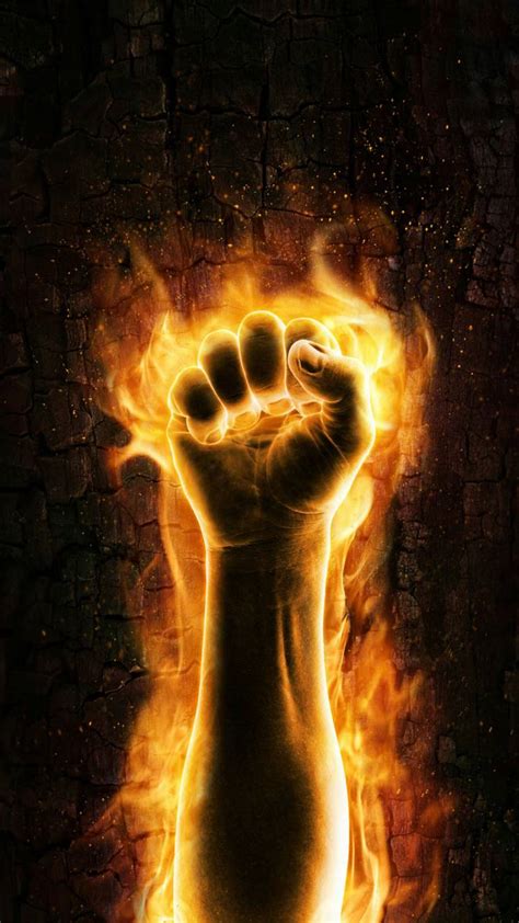 Fire Hand Wallpapers - Wallpaper Cave