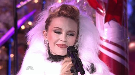 Kylie Minogue - Santa Baby HD 1080i Christmas In Rockefeller Center ...