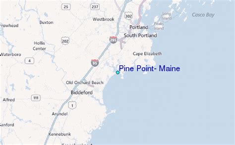 Pine Point, Maine Tide Station Location Guide