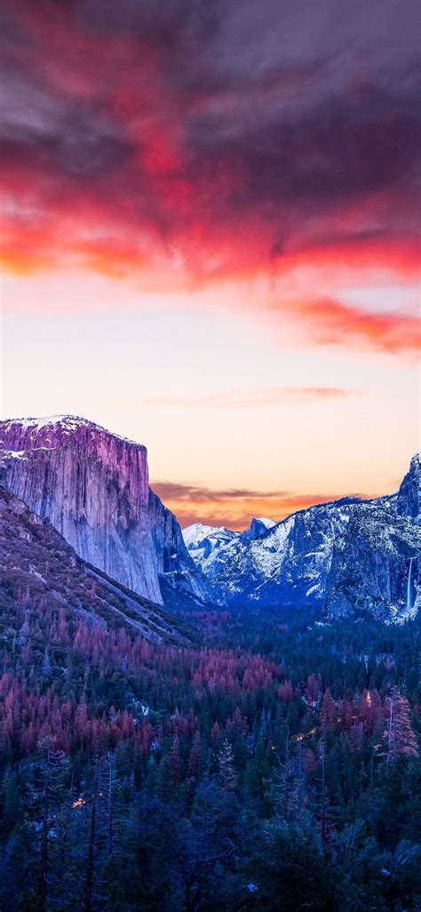 Yosemite Valley iPhone X Wallpapers Free Download