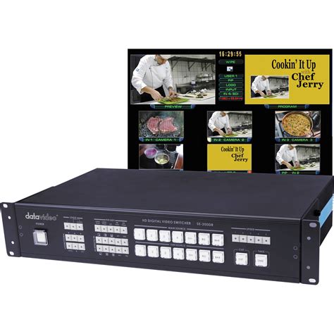 Datavideo SE-2000R HD-SDI Rack-Mount Video Switcher SE2000R B&H