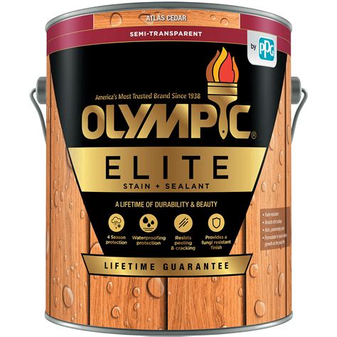 Olympic Elite Solid Stain Color Chart - vrogue.co