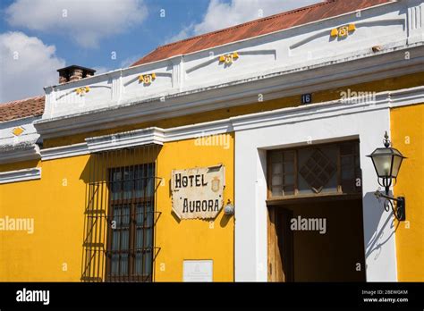 Hotel Aurora, Antigua City, Guatemala, Central America Stock Photo - Alamy