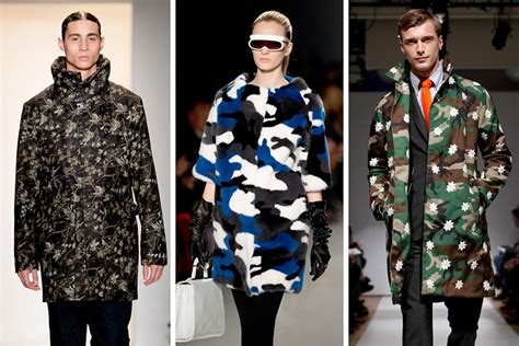 Camouflage Is a Fashion Disguise for When You Want to Be Seen - The New York Times